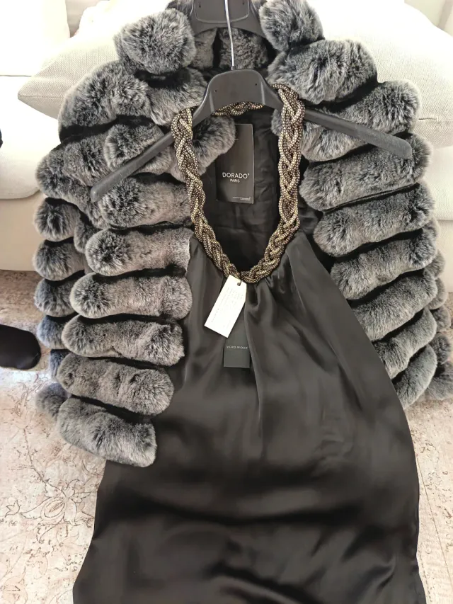 Abito da festa DORADO nero e grigio