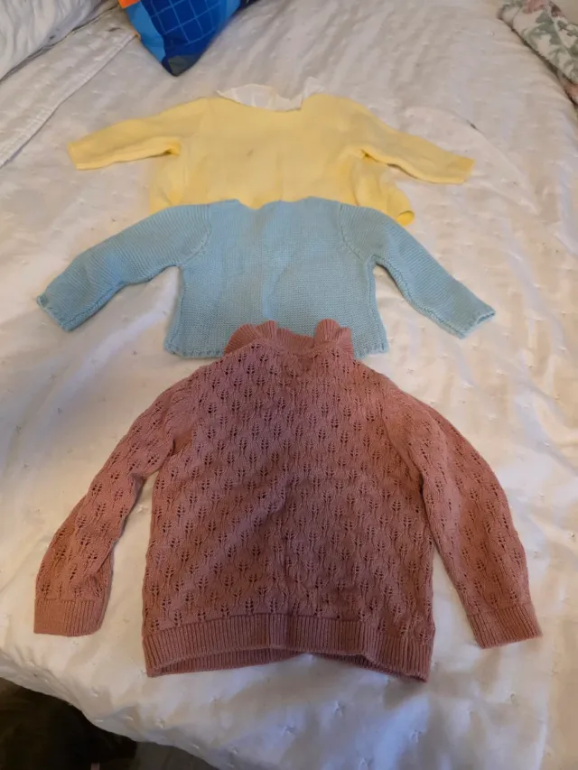 Lote 3 rebecas bebé