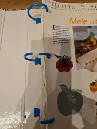 Raccoglitore schemi punto croce D'AGOSTINI