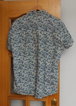 Camisa chico manga corta estampada Talla XL