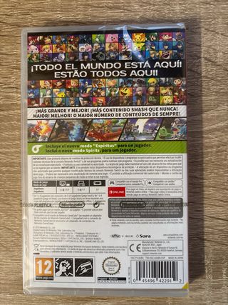 Super Smash Bros Ultimate Nintendo Switch.