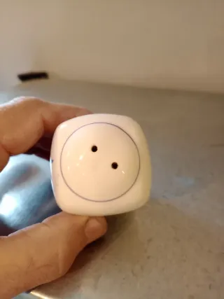 Saleiro e Pimenteiro Cerâmica Moinho Azul