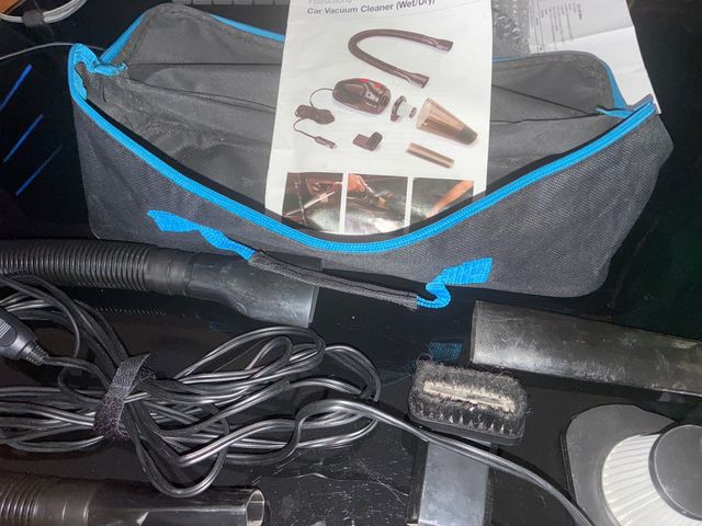 Aspirador Coche Wet/Dry + Accesorios