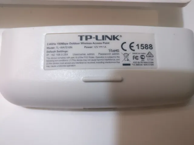 Punto Acceso Inalámbrico TP-Link 2.4 GHz + Router