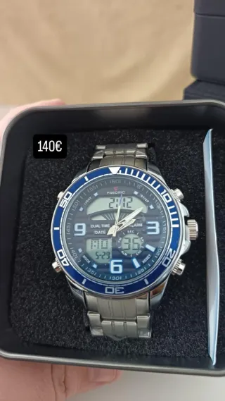 Reloj Frederic Plata y Blanco