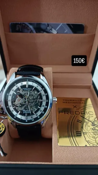 Reloj Frederic Plata y Blanco