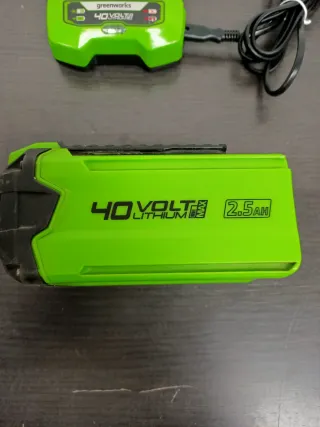 Cargador y Batería Greenworks
