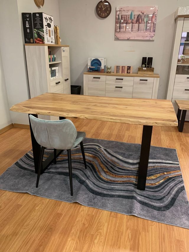 OFERTA DE MESA/COMEDOR DE MADERA NATURAL
