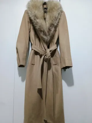 Vestido lentejuelas y flecos dorado negro