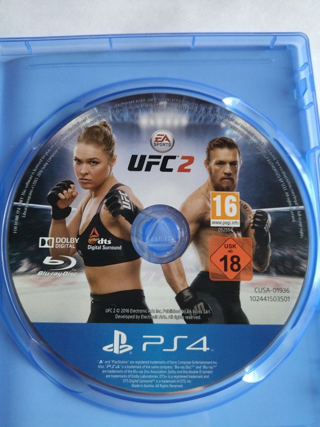 EA Sports UFC 2 PS4 (PlayStation 4)