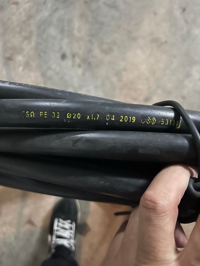 Manguera de riego por goteo