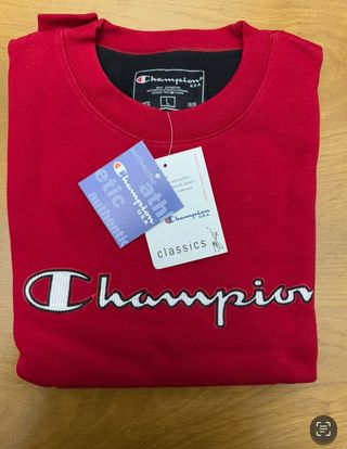 Sudadera Champion Roja Talla L