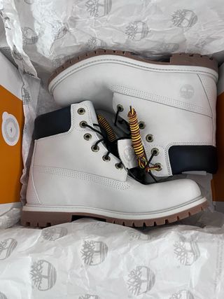 Stivali Timberland Donna Bianco e Nero