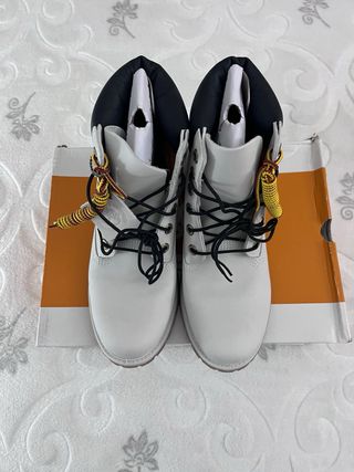 Stivali Timberland Donna Bianco e Nero