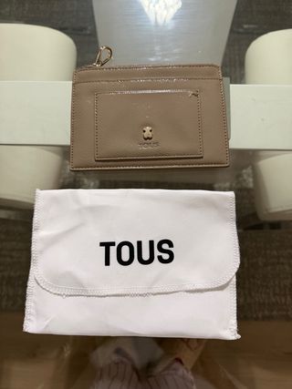 Cartera Tous Beige Nueva