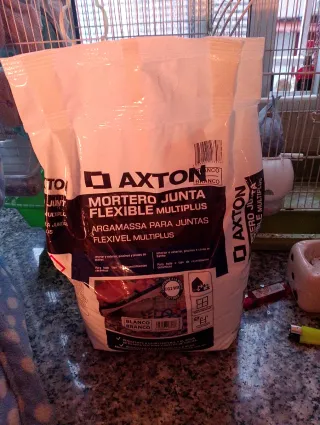 Mortero Junta Flexible Axton Blanco