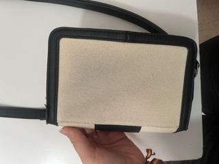 Bolso LOLA CSDMN beige y negro