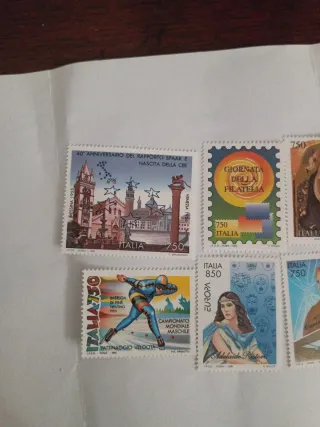 Lotto 5 Francobolli Italiani 1995/96 Nuovi