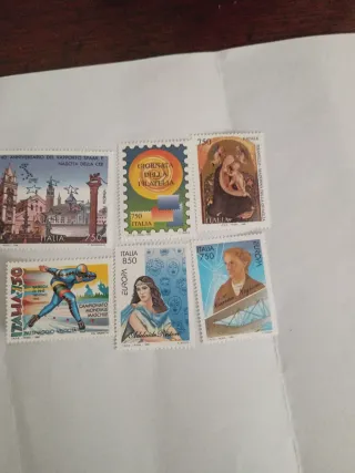 Lotto 5 Francobolli Italiani 1995/96 Nuovi