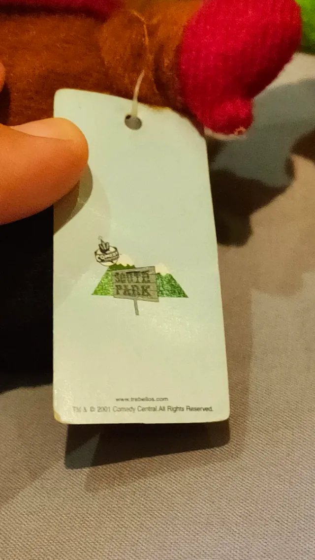 Lote de 4 Peluches de la serie "South Park" Origen