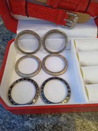 LOTE BISELES DE RELOJ