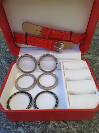 LOTE BISELES DE RELOJ