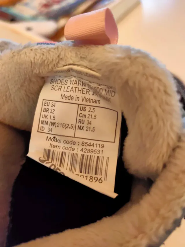 Botas montaña niña Talla EU 34 decathlon