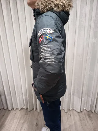 Chaqueta Geographical Norway Talla L Verde Oliva