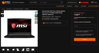 MSI GF63 Thin i7-10750H 24GB RAM/750GB SSD OFERTA