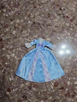 Vestito Barbie azzurro principessa