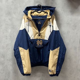 Giacca a vento vintage Starter Notre Dame 90s