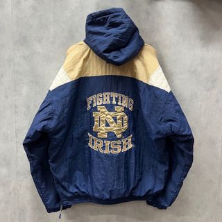 Giacca a vento vintage Starter Notre Dame 90s