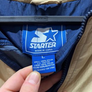 Giacca a vento vintage Starter Notre Dame 90s