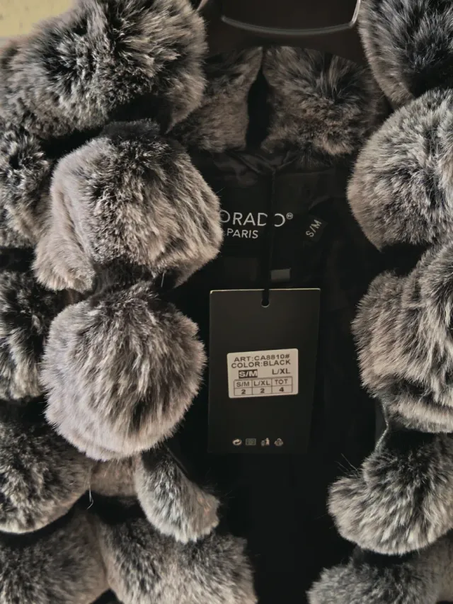 Giubbotto Dorato Paris Pelle Grigia