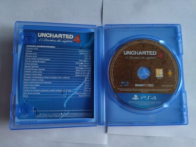 Uncharted 4: El Desenlace del Ladrón PS4