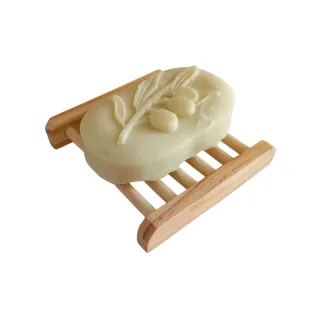 Sapone all'olio d'oliva con portasapone