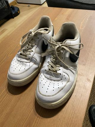 Zapatillas Nike Air Force 1 Blancas Negras