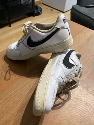 Zapatillas Nike Air Force 1 Blancas Negras