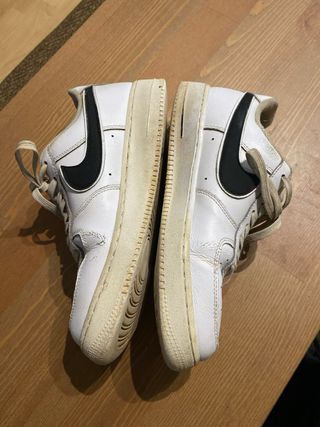 Zapatillas Nike Air Force 1 Blancas Negras