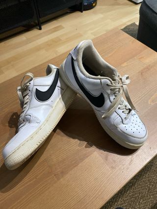 Zapatillas Nike Air Force 1 Blancas Negras