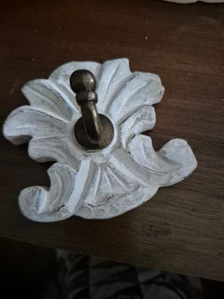 Perchas Zara Home Cerámica Blancas