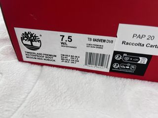 Stivali Timberland Rossi Uomo 50th Anniversary