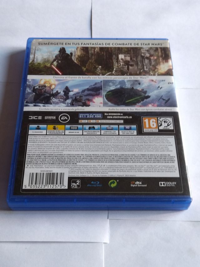 PS4 Star Wars Battlefront EA Shooter