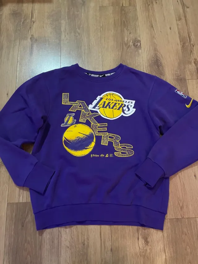 Sudadera Nike Lakers Morada