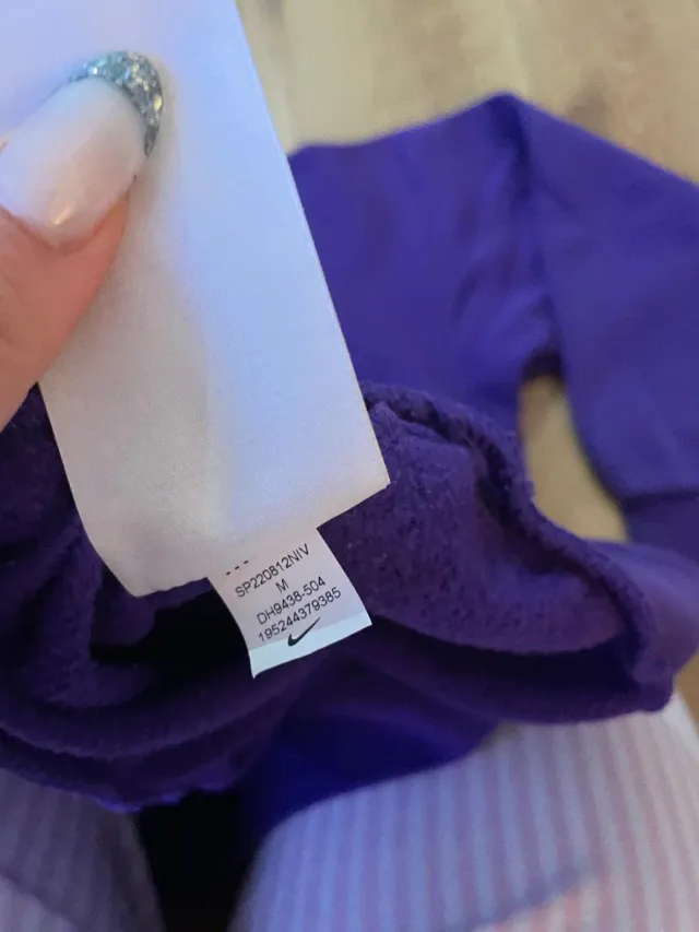 Sudadera Nike Lakers Morada