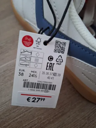 Zapatillas Pony Talla 38