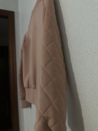 Chaqueta Bomber Rosa Bershka Talla S