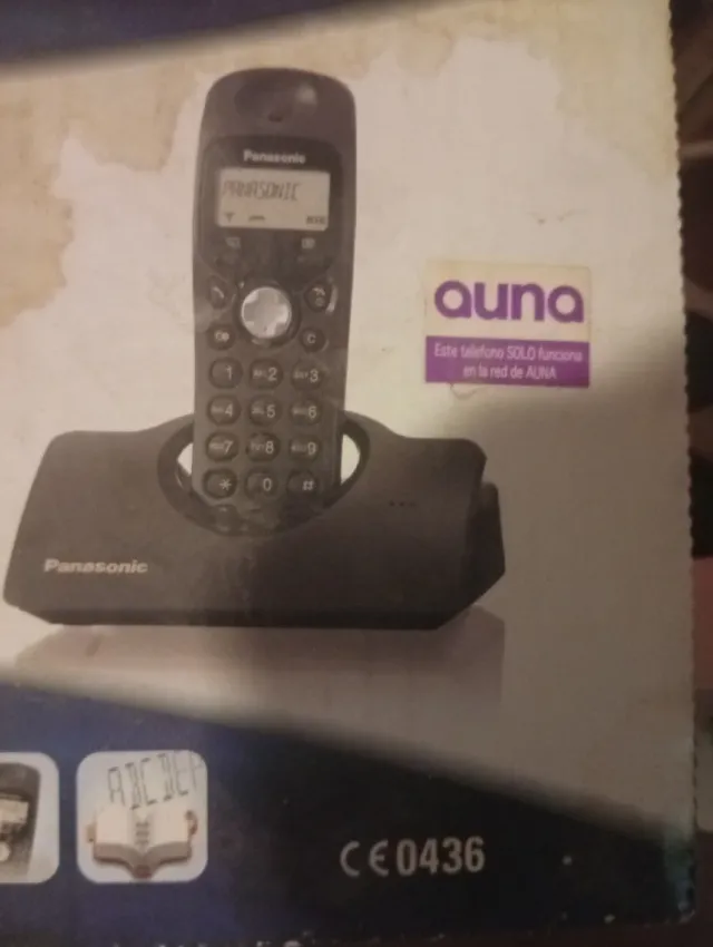 Telefone Sem Fio Panasonic Preto