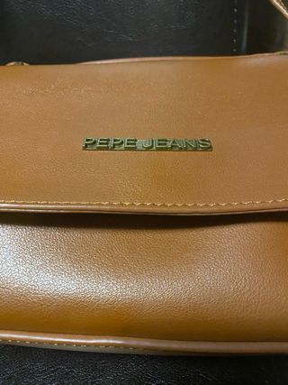 Bolso Pepe Jeans Piel Marrón