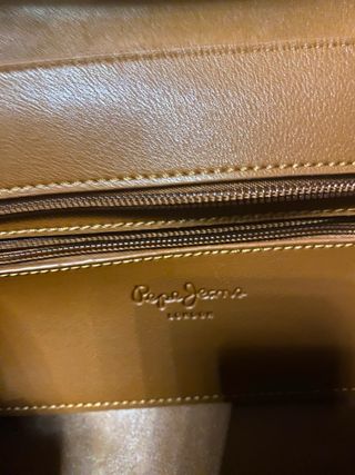 Bolso Pepe Jeans Piel Marrón